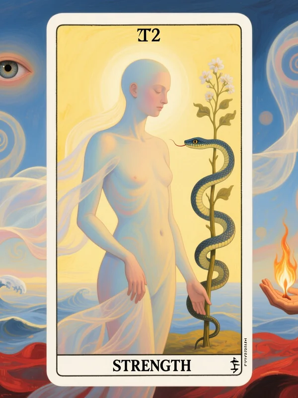 Carta dei Tarocchi: La Forza Integrata