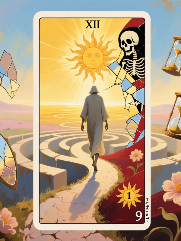 Carta dei Tarocchi: Il Pellegrino