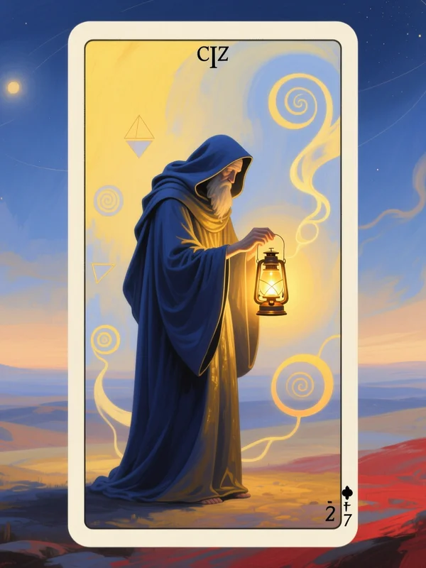 Carta dei Tarocchi: L'Eremita